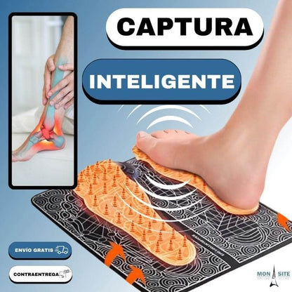 Alfombra Masajeadora Eléctrica EMS Portátil – Alivio del Dolor, la Tensión y la Hinchazón en los Pies 💆‍♂️ ¡Últimas unidades disponibles!