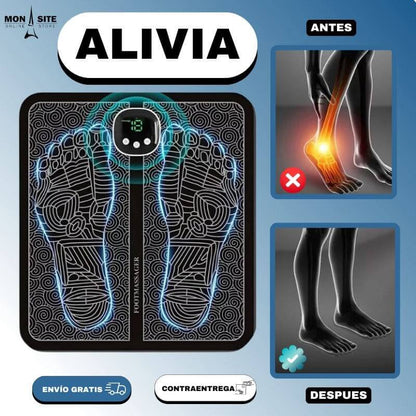 Alfombra Masajeadora Eléctrica EMS Portátil – Alivio del Dolor, la Tensión y la Hinchazón en los Pies 💆‍♂️ ¡Últimas unidades disponibles!